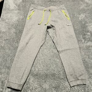 Nike Sweatpants Mens XL Gray Joggers Fleece Advance 15 Conversion Cuffed Pant